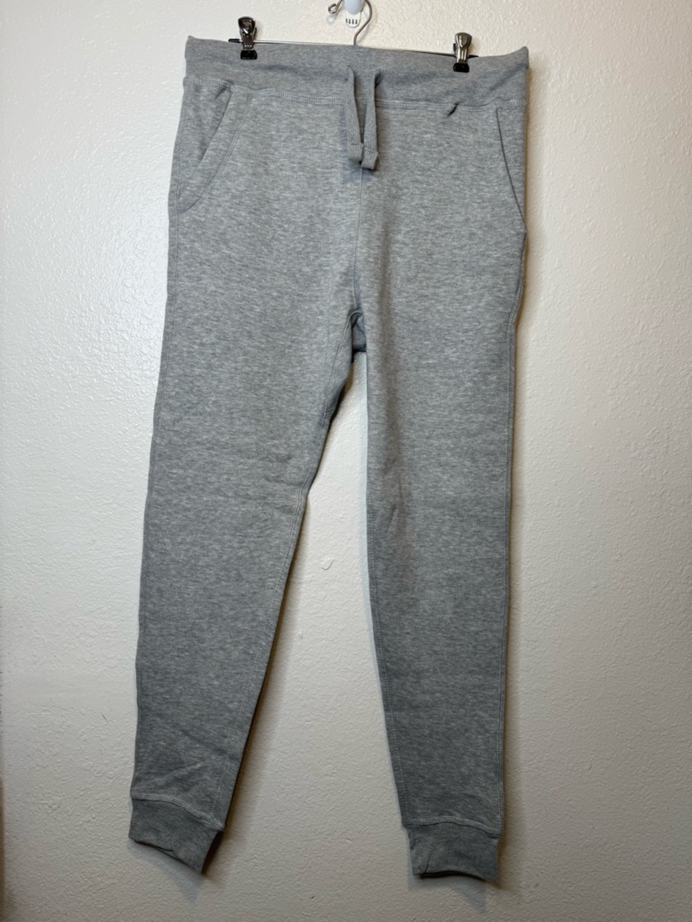 Lane Seven L/7 Casual Gray Unisex Joggers Sweatpants Size Large Loungewear Gym